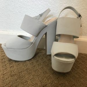 Platform Chunky Heels